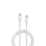 Devia kaapeli Jelly EC632 USB-C - USB-C 1,2 m 60W 3A valkoinen