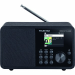 TELESTAR DIRA M 1 A Mobiili EWF Akkukäyttöinen mono monitoimiradio DAB+ / FM / Internet / Bluetooth Musta TELESTAR DIRA M 1 A Mobiili EWF Akkukäyttöinen mono monitoimiradio DAB+ / FM / Internet / Bluetooth Musta
