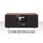 TELESTAR DIRA S 24i Monitoiminen Stereoradio DAB+ / FM / Internet / Bluetooth Puu