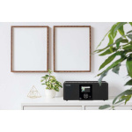 TELESTAR DIRA S21i+ EWF Monitoiminen stereoradio DAB+ / FM / Internet / Bluetooth Musta