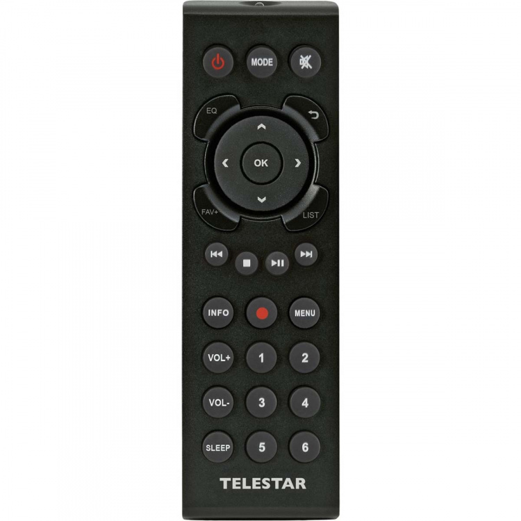 TELESTAR DIRA S21i+ EWF Monitoiminen stereoradio DAB+ / FM / Internet / Bluetooth Musta