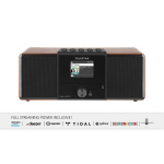 TELESTAR DIRA S32i CD EWF Monitoiminen stereoradio CD-soittimella DAB+ / FM / Internet / Bluetooth Puu