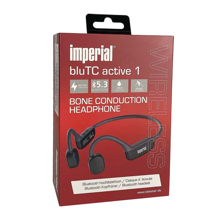 imperial bluTC active 1 Bone Conduction -kuulokkeet musta