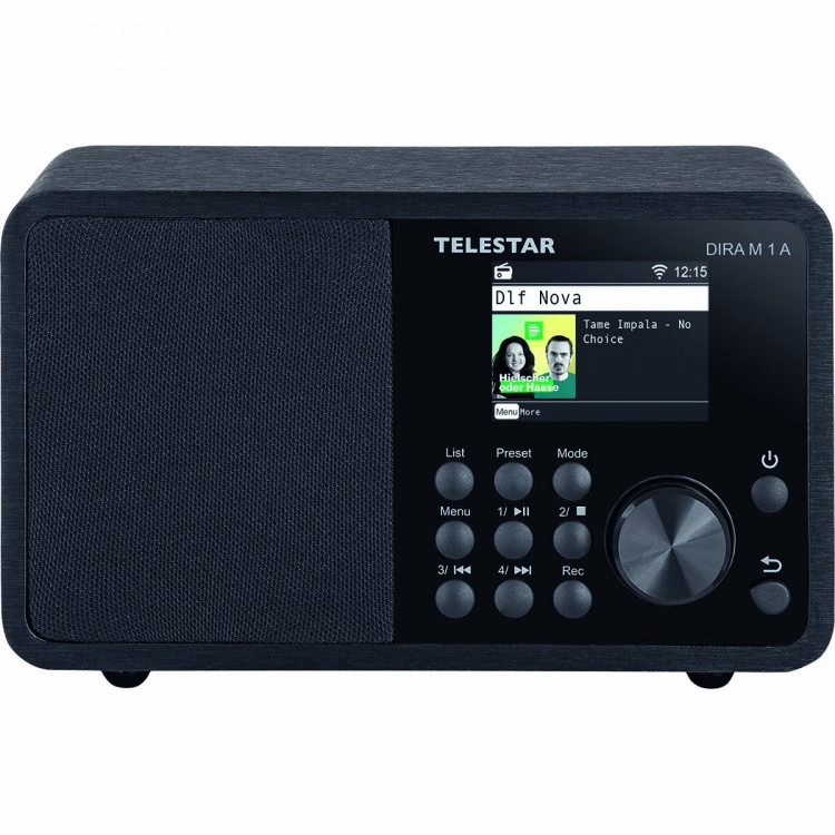 TELESTAR DIRA M 1 A EWF Kompakti mono monitoimiradio musta