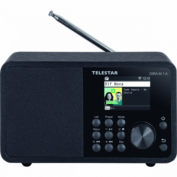 TELESTAR DIRA M 1 A EWF Kompakti mono monitoimiradio musta