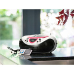 Lenco Kannettava FM-radio CD- ja USB-soitin Vaaleanpunainen Lenco Kannettava FM-radio CD- ja USB-soitin Vaaleanpunainen