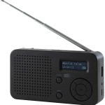imperial DABMAN 17 kannettava DAB+/FM-radio Bluetooth-mustalla