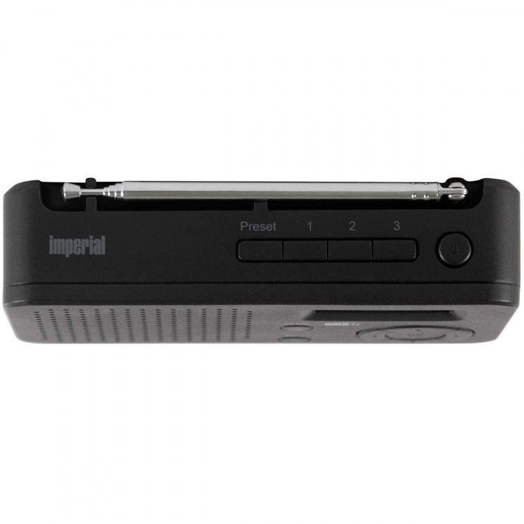 imperial DABMAN 17 kannettava DAB+/FM-radio Bluetooth-mustalla