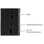 imperial DABMAN 17 kannettava DAB+/FM-radio Bluetooth-mustalla