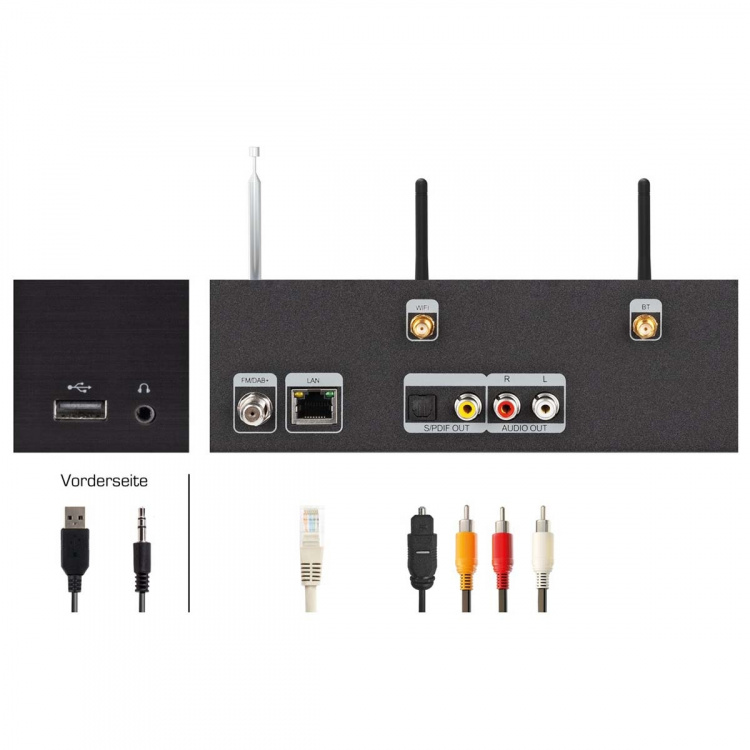 imperial DABMAN i510 BT monitoimiradio DAB+ / FM / Internet / Bluetooth Musta imperial DABMAN i510 BT monitoimiradio DAB+ / FM / Internet / Bluetooth Musta