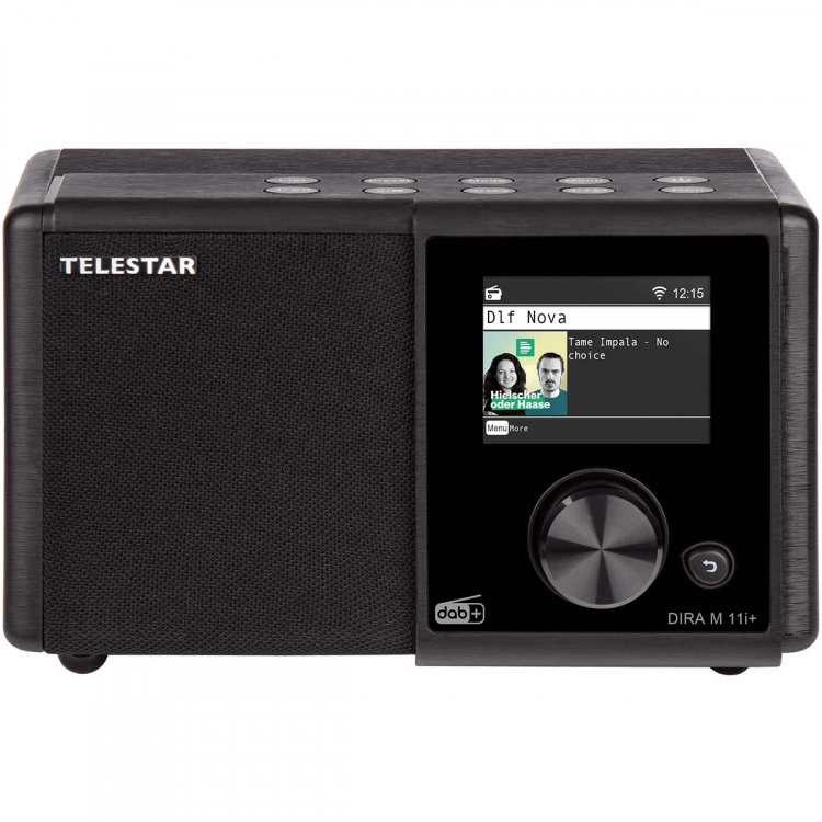 TELESTAR DIRA M11i+ Kompakti monitoimiradio EWF DAB+ / FM / Internet / Bluetooth TELESTAR DIRA M11i+ Kompakti monitoimiradio EWF DAB+ / FM / Internet / Bluetooth