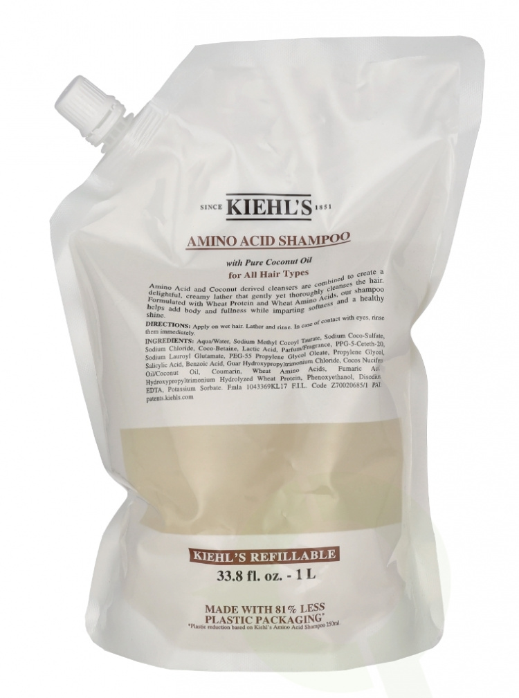 Kiehl\'s Amino Acid Shampoo Refill 1000 ml