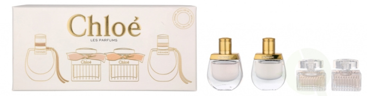 Chloe Les Parfums Set 20 ml Nomade Edp 5ml/Edt 5ml/Chloe Edp 5ml/Chloe Rose Tangerine Edt 5ml