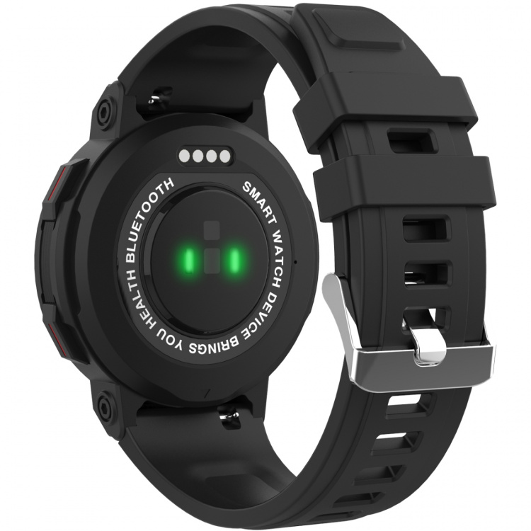 Denver Bluetooth smartwatch med GPS Svart Denver Bluetooth smartwatch med GPS Svart
