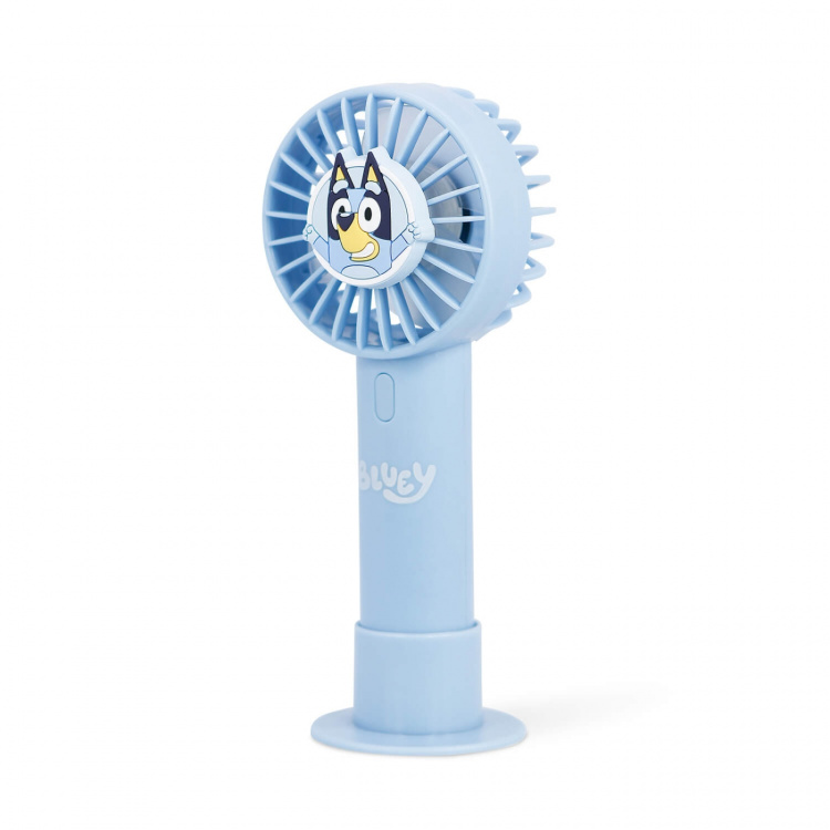 BLUEY Mini Fan Handheld with 3D character BLUEY Mini Fan Handheld with 3D character