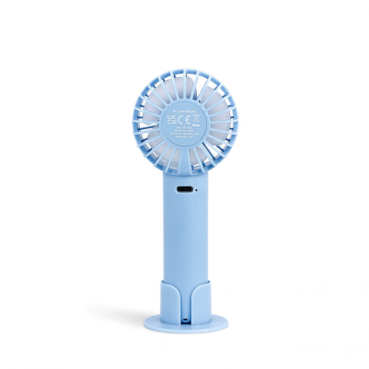 BLUEY Mini Fan Handheld with 3D character BLUEY Mini Fan Handheld with 3D character