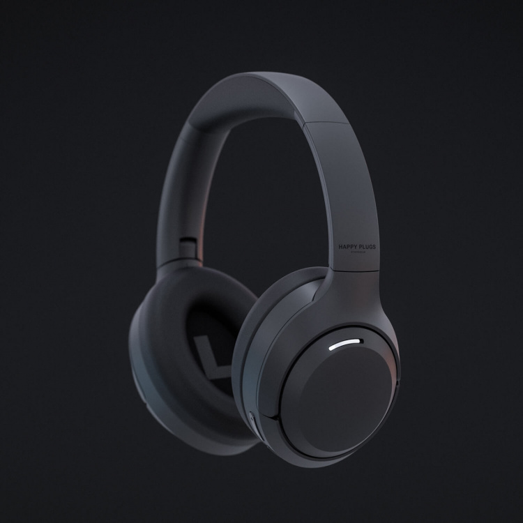 Happy Plugs Kuuloke Play Lite Over-Ear Langaton Musta Happy Plugs Kuuloke Play Lite Over-Ear Langaton Musta