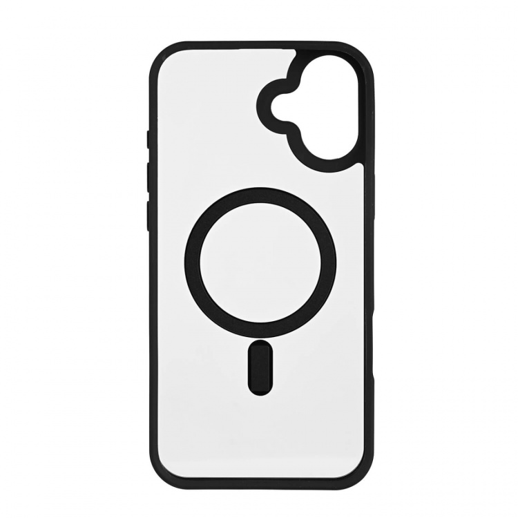 Onsala Back Bumper Clear Case MagSerie iPhone 16 Plus Clear Case Black