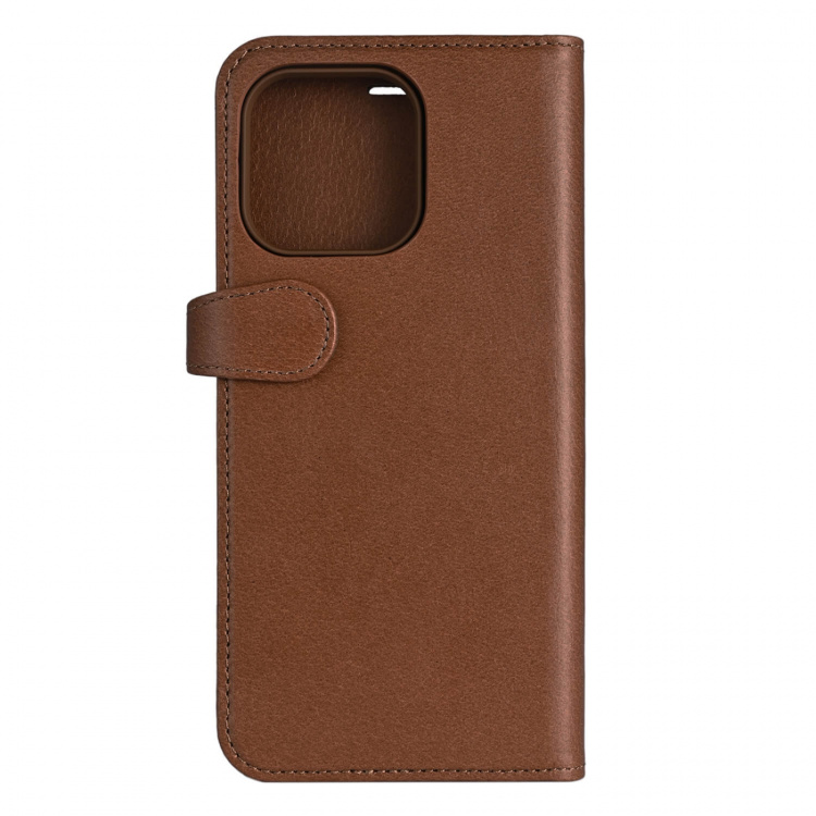 Buffalo 2in1 Leather 3 card MagSeries iPhone 16 Pro Max Brown