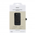 Buffalo Back cover Leather Magseries iPhone 16 Plus Black