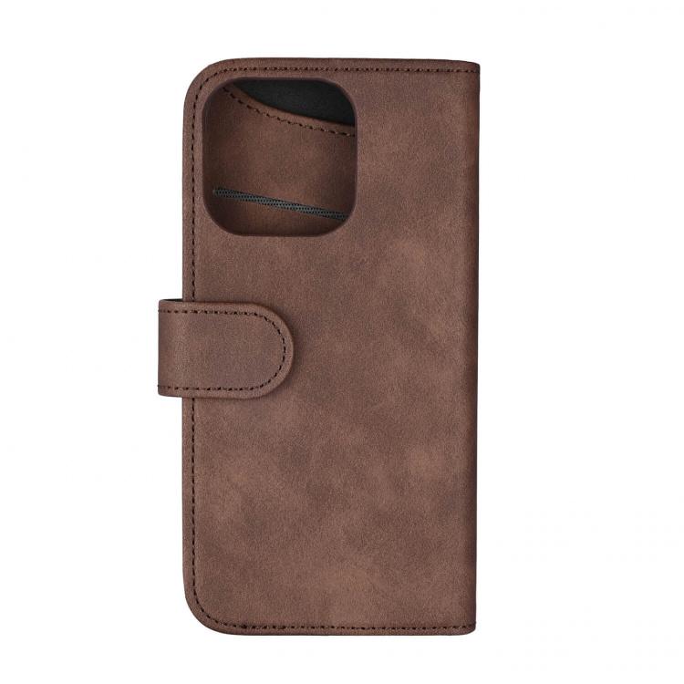 Gear Classic 3 card Recycled MagSerie iPhone 16 Pro Brown
