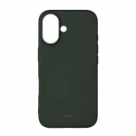 Onsala Mobilkuori silikonituntumalla Olive Green - iPhone 16 Onsala Mobilkuori silikonituntumalla Olive Green - iPhone 16