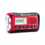 Midland Emergency Radio Power Bank ER250BT Red Black