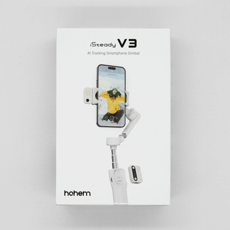 Hohem Smartphone Gimbal iSteady V3 White Kit with Ai