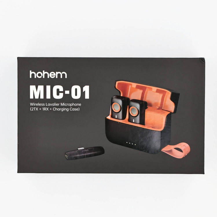 Hohem Microphone MIC-01 2TX1RX With Chargecase Usb-C