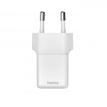 Hama Mini Fast Charger USB-C PD 25W White