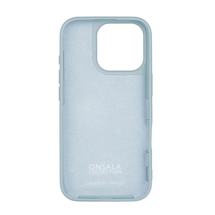 Onsala Back Sil Touch Recycled MagSerie iPhone 16 Pro Concrete