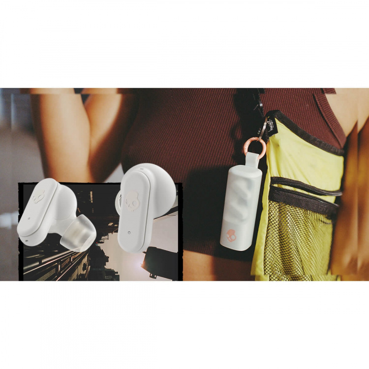 Skullcandy Headphone DIME EVO TWS In-Ear Bone/Orange