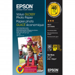 Epson 10x15 Value Glossy Photo Paper 10x15cm - 2x 20 sheets
