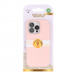 Onsala Back Sil Touch Recycled MagSerie iPhone 16 Pro Chalk Pink Onsala Back Sil Touch Recycled MagSerie iPhone 16 Pro Chalk Pink