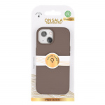 Onsala Back Sil Touch Recycled MagSerie iPhone 13/14/15 Chocolate Onsala Back Sil Touch Recycled MagSerie iPhone 13/14/15 Chocolate