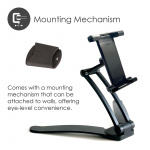 Desire2 tablettipidike 2-in-1 XL seinä ja kannettava jopa 12,9