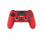 DragonShock Controller Mizar Wireless BT for PS4 Red