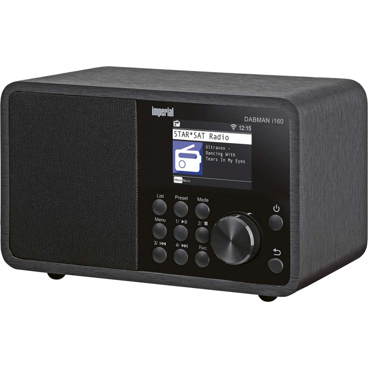 imperial DABMAN i160 DAB+ ja Internet-radio Musta