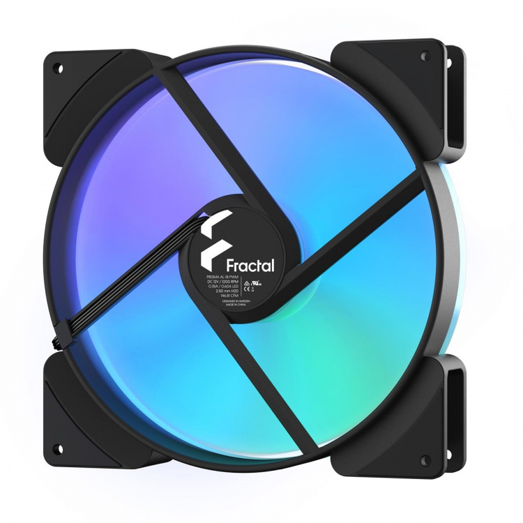 Fractal Design Prisma AL-18 ARGB PWM 2-pack 2-pack Fractal Design Prisma AL-18 ARGB PWM 2-pack 2-pack