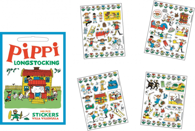 Barbo Toys Pippi Tarrat Villa Villekulla w. 140 tarraa Barbo Toys Pippi Tarrat Villa Villekulla w. 140 tarraa