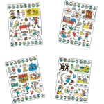 Barbo Toys Pippi Tarrat Villa Villekulla w. 140 tarraa Barbo Toys Pippi Tarrat Villa Villekulla w. 140 tarraa