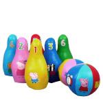 Barbo Toys Peppa Pig Soft Bowling Set Barbo Toys Peppa Pig Soft Bowling Set