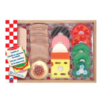Melissa & Doug Ruokaleikki puinen sandwich-setti