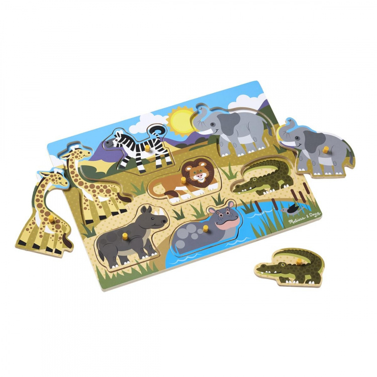 Melissa & Doug Puinen palapeli Safari
