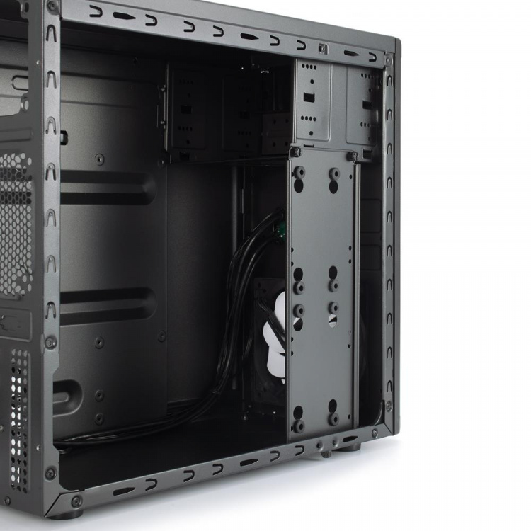Fractal Design Kab Fractal Design Core 1100 minitower Musta ilman virtalähdettä (PSU)