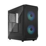 Fractal Design Focus 2 RGB musta TG kirkas sävy