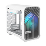 Fractal Design Torrent Nano RGB valkoinen TG kirkas sävy