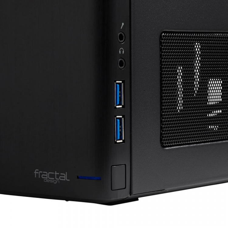 Fractal Design Node 304 Musta ilman virtalähdettä