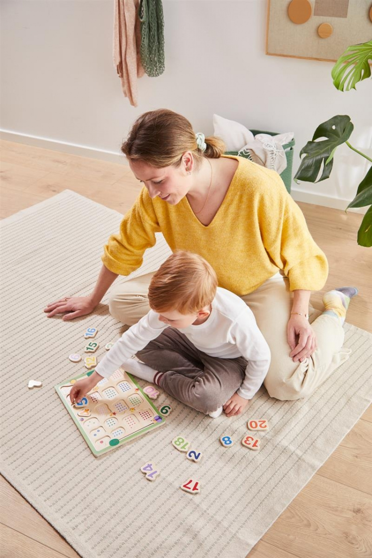 Barbo Toys Barbo Classic puinen 1-2-3 palapeli