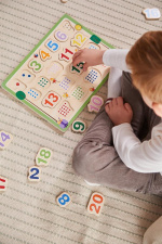 Barbo Toys Barbo Classic puinen 1-2-3 palapeli